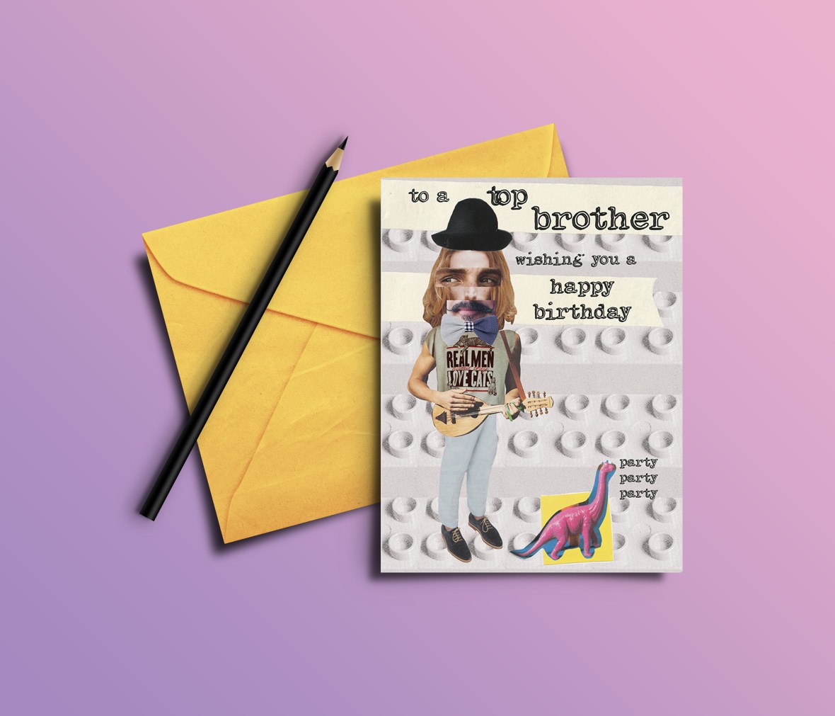 top bro birthday card